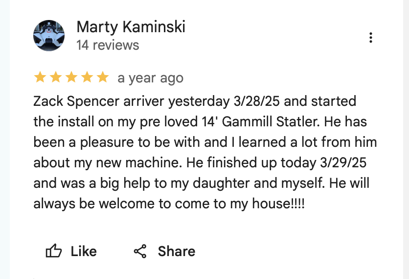 Marty Kaminski Preloved Testimonial